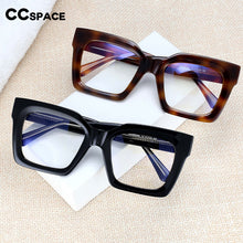 Load image into Gallery viewer, 54405 Big Frame Square Men Woman Acetate Transparent Frame Anti Blue Light Trend Retro Glasses Frame