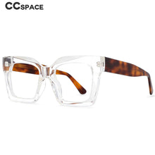 Load image into Gallery viewer, 54405 Big Frame Square Men Woman Acetate Transparent Frame Anti Blue Light Trend Retro Glasses Frame