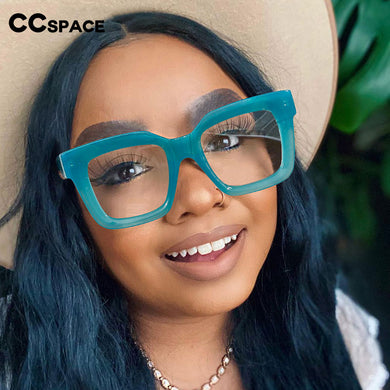 54406 Oversized Square Glasses Frame Men Women Computer Glasses Frame