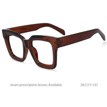 Load image into Gallery viewer, 54406 Oversized Square Glasses Frame Men Women Computer Glasses Frame