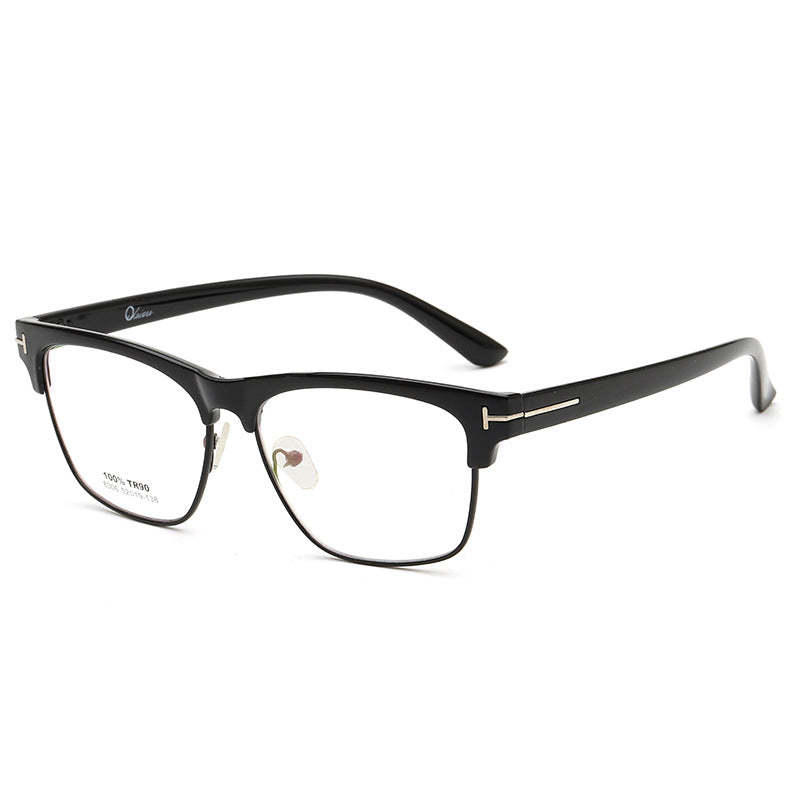 54408 Retro Cat Eye Anti Blue Light Optical Glasses Frames Men Women Computer Eyeglasses