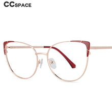 Load image into Gallery viewer, 54428 Cat Eye Anti-Blue Ray Optical Glasses Frames Women Computer Eyeglasses