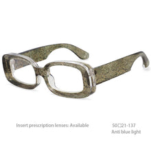Load image into Gallery viewer, 54430 Cat Eye Anti Blue Light Glasses Frames Men Women Punk Pc Glasses Computer Eyeglasses