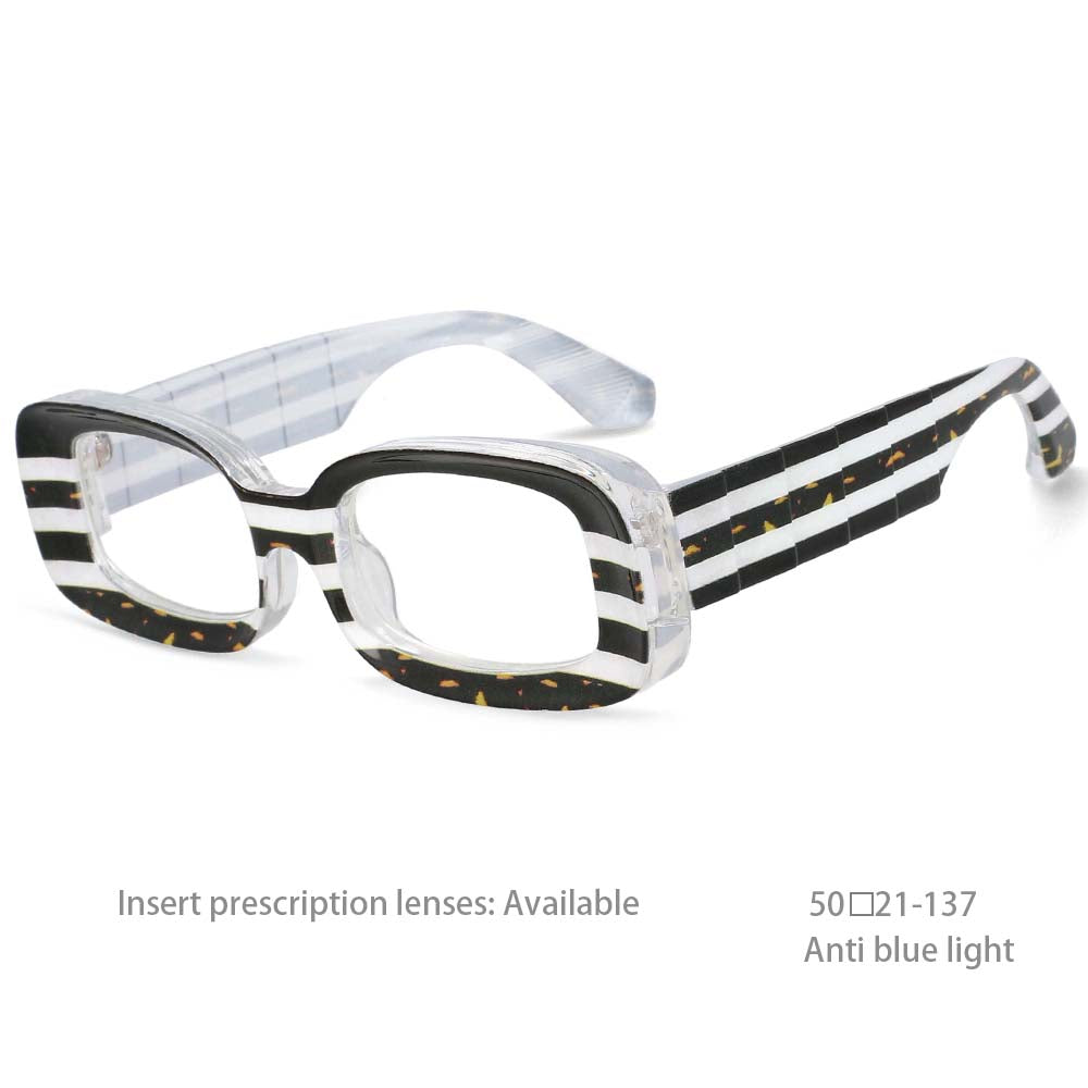 54430 Cat Eye Anti Blue Light Glasses Frames Men Women Punk Pc Glasses Computer Eyeglasses