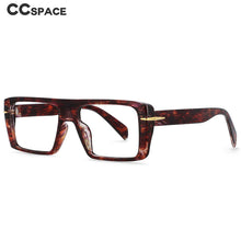 Load image into Gallery viewer, 54434 Big Frame Rectangle Men Transparent Computer Glasses Frame Anti Blue Light Eyewear Blocking Glasses