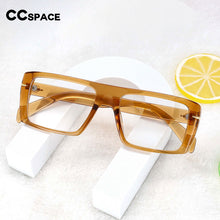 Load image into Gallery viewer, 54434 Big Frame Rectangle Men Transparent Computer Glasses Frame Anti Blue Light Eyewear Blocking Glasses