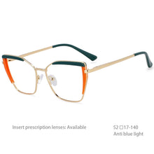 Load image into Gallery viewer, 54438 Ladies Blue Light Filter Glasses Optical Glasses Frames Women Zero Glasses Computer Eyeglasses