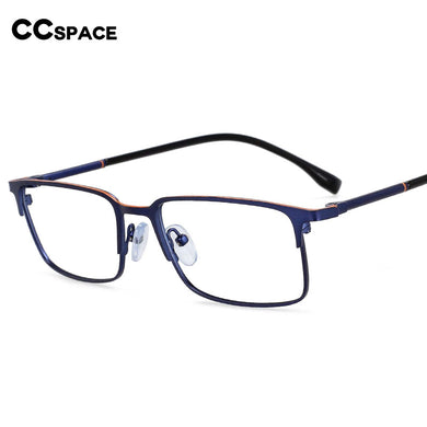 54440 for Men Small Frame Business Metal Optical Blue Light Filter Glasses Frames Women Computer Eyeglasses
