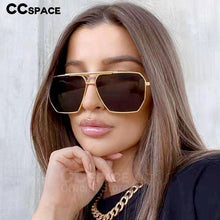 Load image into Gallery viewer, 54444 Retro Pilot Polarized Sunglasses Brand Designer Men Women Shades Uv400 Vintage Glasses