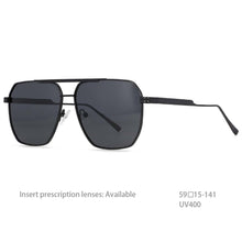 Load image into Gallery viewer, 54444 Retro Pilot Polarized Sunglasses Brand Designer Men Women Shades Uv400 Vintage Glasses