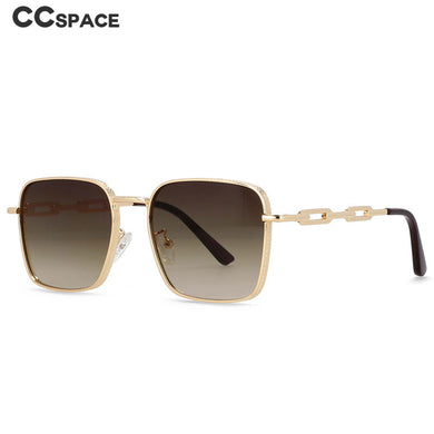 54448 Rectangle Brand  Sunglasses for Men Chain Leg Men's and Women's Metal Sunglasses Uv400