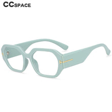 Load image into Gallery viewer, 54456 Oversized Square Brand Glasses Frames Men Women Zero Glasses Wide Leg Computer Eyeglasses