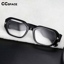 Load image into Gallery viewer, 54456 Oversized Square Brand Glasses Frames Men Women Zero Glasses Wide Leg Computer Eyeglasses
