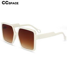 Load image into Gallery viewer, 54457 Big Frame Rectangle Sunglasses Brand Men Women Shades Uv400 Vintage Glasses