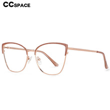 Load image into Gallery viewer, 54462 Anti Blue Light Zero Glasses Metal Optical Glasses Frames Women Computer Eyeglasses