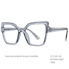 Load image into Gallery viewer, 54463 Blue Light Filter Glasses TR90 Optical Glasses Frames Women Computer Eyeglasses