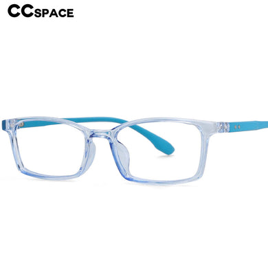 54465 Tr90 Teenage Students Anti-Blue Light Glasses Frame  Ultra-Light Square Optical Glasses Frame UV400