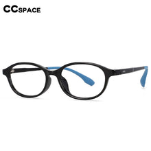 Carica l&#39;immagine nel visualizzatore di Gallery, 54466 TR90 Students Computer Eyeglasses Anti-Blue Light Optical Glasses Frame Oval Ultra-Light Prescription Glasses