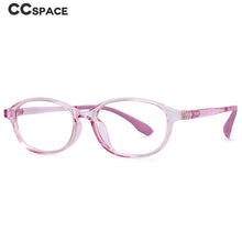 Carica l&#39;immagine nel visualizzatore di Gallery, 54466 TR90 Students Computer Eyeglasses Anti-Blue Light Optical Glasses Frame Oval Ultra-Light Prescription Glasses