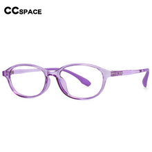 Carica l&#39;immagine nel visualizzatore di Gallery, 54466 TR90 Students Computer Eyeglasses Anti-Blue Light Optical Glasses Frame Oval Ultra-Light Prescription Glasses