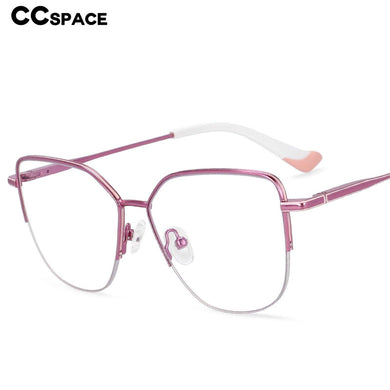 54468 Half Frame Anti Blue Light Optical Glasses Frames Men Women Zero Glasses Candy Color Computer Eyeglasses