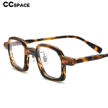 Load image into Gallery viewer, 54470 Brand Bright Glasses Frame Acetate Leopard Print Retro Simple Square Women Optical Prescription Glasses Frame