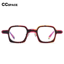 Load image into Gallery viewer, 54470 Brand Bright Glasses Frame Acetate Leopard Print Retro Simple Square Women Optical Prescription Glasses Frame