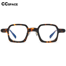 Load image into Gallery viewer, 54470 Brand Bright Glasses Frame Acetate Leopard Print Retro Simple Square Women Optical Prescription Glasses Frame