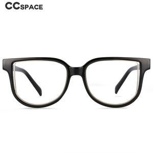 54476 Personality Versatile Hollow Unisex Anti-Blue Light Frame Spring Hinge Computer Eyewear Female UV400