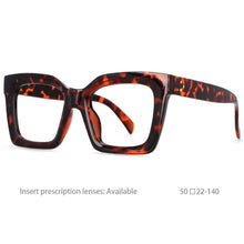 Load image into Gallery viewer, 54478 Trending  Blocking Women 's Glasses Gaming Anti Ray Eyeglasses Women Leopard Eyewear