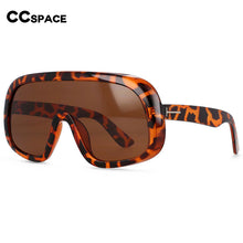 Load image into Gallery viewer, 54486  Dazzling One-Piece Large Frame Men Women Goggles T-Shaped Decorative Simple Temples Uv400