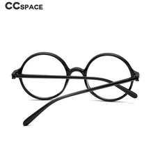 Load image into Gallery viewer, 54490 Retro Round Anti Blue Light Optical Glasses Frames Men Women Computer Eyeglasses