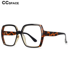 Load image into Gallery viewer, 54515 Trend Ladies Optical Anti-Blue Light Glasses Frame Personality Brand Quality Pc Frame Large Frame Color Matching