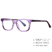 Load image into Gallery viewer, 54523 Children's Anti-Blue Light Eyeglasses Boys and Girls Computer Optical Glasses Protect children vision