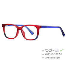Load image into Gallery viewer, 54523 Children's Anti-Blue Light Eyeglasses Boys and Girls Computer Optical Glasses Protect children vision