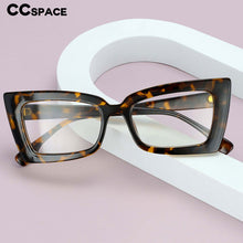 Load image into Gallery viewer, 54536 Oversized Rectangle Cat Eye Optical Glasses Frames Women Computer Eyeglasses