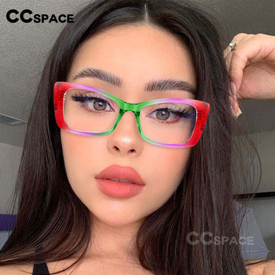 54537 Rainbow Glasses Frames Candy Color Women Computer Eyeglasses