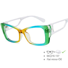 Load image into Gallery viewer, 54537 Rainbow Glasses Frames Candy Color Women Computer Eyeglasses