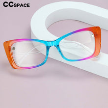 Load image into Gallery viewer, 54537 Rainbow Glasses Frames Candy Color Women Computer Eyeglasses