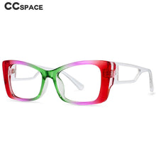 Load image into Gallery viewer, 54537 Rainbow Glasses Frames Candy Color Women Computer Eyeglasses