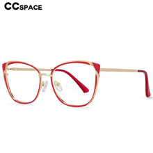 Load image into Gallery viewer, 54545 Retro Metal Optical Glasses Frames Anti Blue Light Women Computer Eyeglasses Myopia Zero Glasses