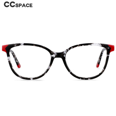 54552 Ladies Acetate Frame Brand Computer Literature Optical Round Frame