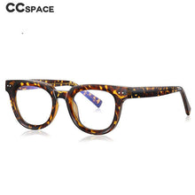 Load image into Gallery viewer, 54560 TR90 Anti Blue Glasses Frame Myopia Glasses Retro Round Optical Prescription Eyeglasses Frame Men and Women