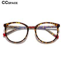 Load image into Gallery viewer, 54561 Anti-Blue Light Glasses Frame Candy Color Retro Large Frame Computer Protect Eye