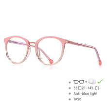Load image into Gallery viewer, 54561 Anti-Blue Light Glasses Frame Candy Color Retro Large Frame Computer Protect Eye