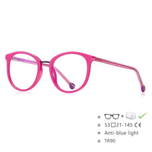 Load image into Gallery viewer, 54561 Anti-Blue Light Glasses Frame Candy Color Retro Large Frame Computer Protect Eye