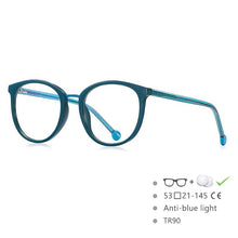 Load image into Gallery viewer, 54561 Anti-Blue Light Glasses Frame Candy Color Retro Large Frame Computer Protect Eye