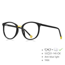 Load image into Gallery viewer, 54561 Anti-Blue Light Glasses Frame Candy Color Retro Large Frame Computer Protect Eye