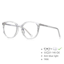 Load image into Gallery viewer, 54561 Anti-Blue Light Glasses Frame Candy Color Retro Large Frame Computer Protect Eye