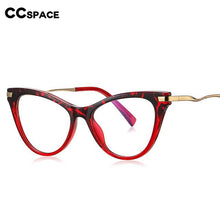 Load image into Gallery viewer, 54562 Cat Eye Ladies Prescription Glasses Leopard Frame Anti-Blue Light TR90 Glasses Frame Computer Eyeglasses